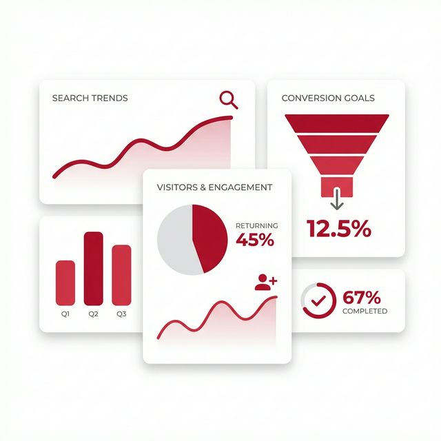 Analítica de búsquedas y conversión