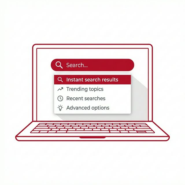 Búsqueda instantánea en tiempo real