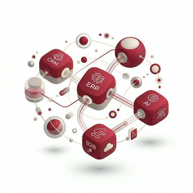 Ecosistema de soluciones digitales Gestiweb con ERP, CRM y ecommerce